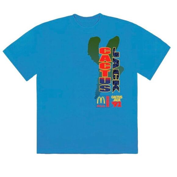 Travis Scott x McDonald’s Cactus Jack All-American ‘92 Tee II - Size XL - Picture 1 of 5